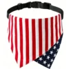 Pet scarf, dog scarf, drool scarf USA flag dog bandana