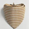 Houndstooth dog bandana