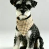 Houndstooth dog bandana