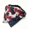 Pet scarves, cat and dog scarves, cat and dog drool bibs, pet bandanas Retro Horse Print Dog Bandana