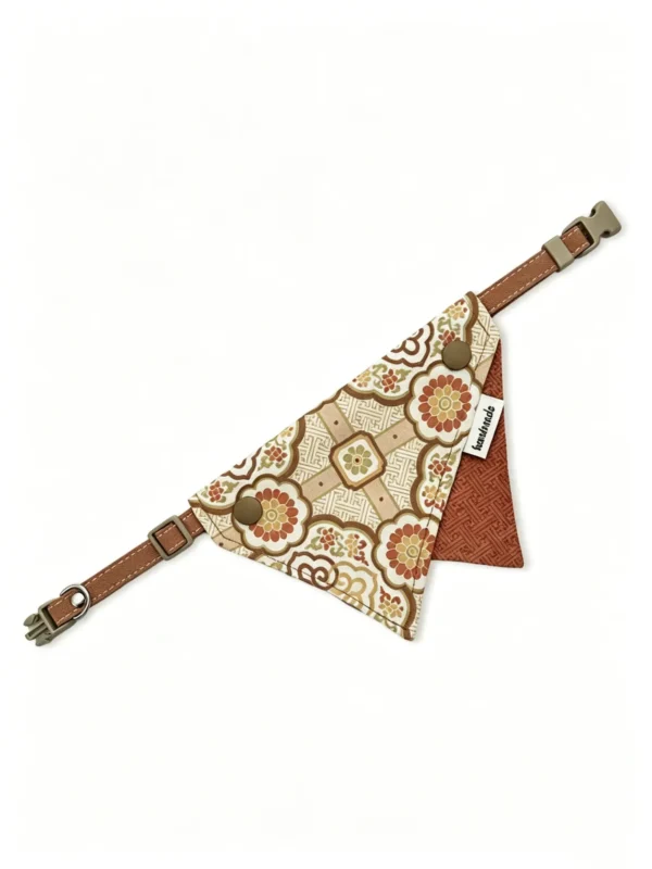 Pet scarves, cat and dog scarves, cat and dog drool bibs, pet bandanas Floral Pattern Dog Bandana