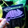 UV color-changing test card