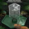 Automatic Reptile Water Dispenser - 7-Day Gravity Feeder for Reptiles
