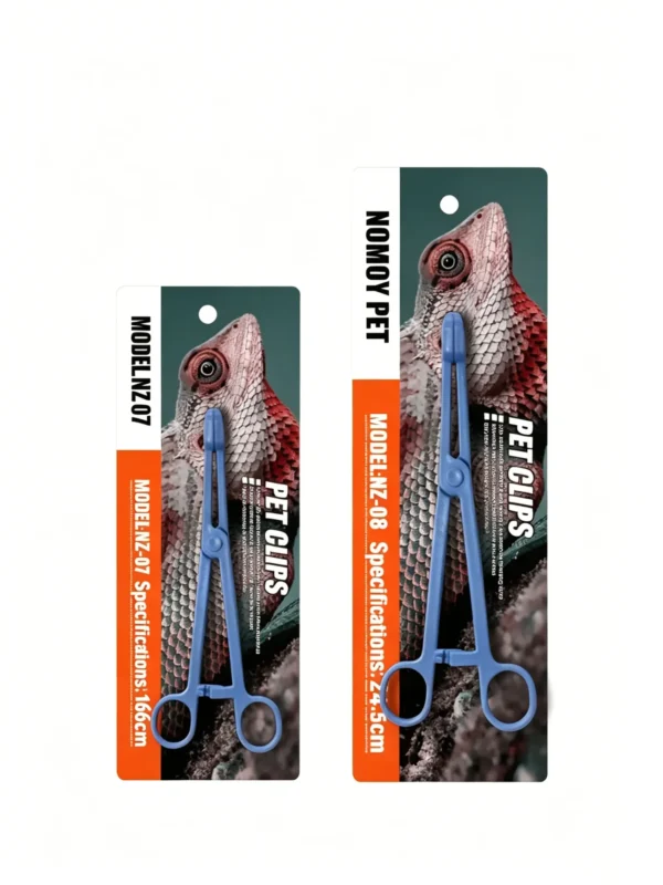 Reptile feeding tongs