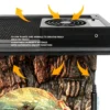Smart reptile terrarium fan, humidity controlled ventilation fan, reptile tank cooling fan, digital temp humidity exhaust fan, vivarium circulation ventilator, reptile fog removal fan (8) Smart Reptile Terrarium Fan - Auto Humidity & Temperature Control Ventilator