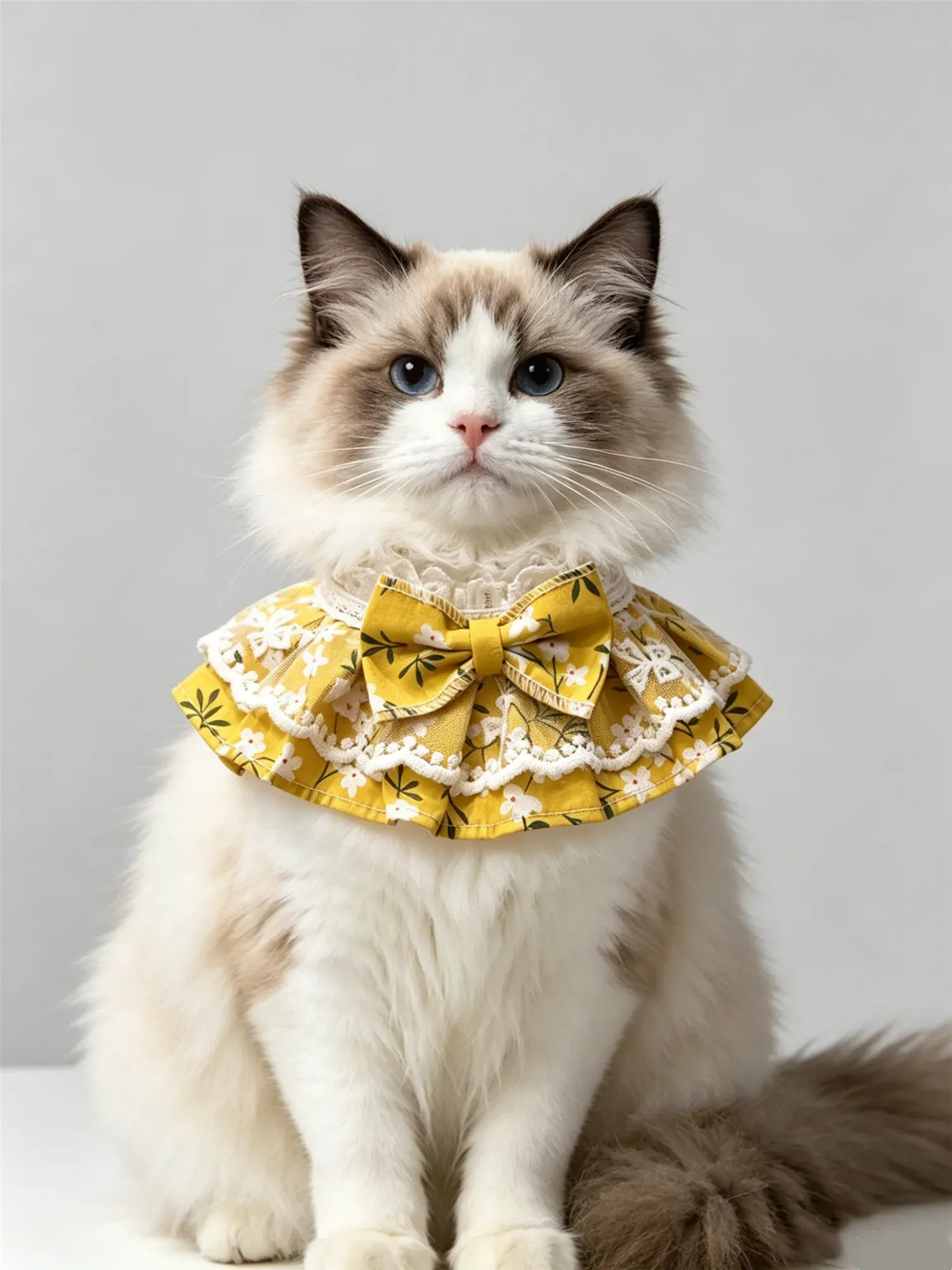 猫咪佩戴围脖 大图