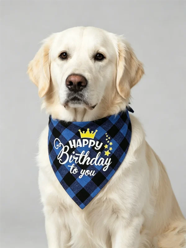 Birthday Party Dog Bandana